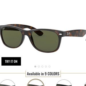 New Wayfarer Tortoise Ray Ban Polarized glasses